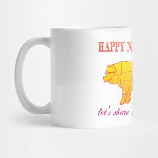 congratulation,happy New Year Mug